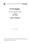 Fi-M digital user manual.