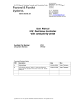 Operating Manual - Nutridose Controller with Conductivity probe