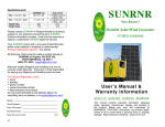 SUNRNR User Manual