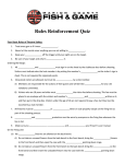 Rules Reinforcement Quiz - MCFG