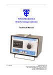 1010 User Manual - Time Electronics