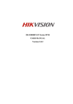DS-8100HFI-ST Series DVR USER MANUAL Version 2.0.2