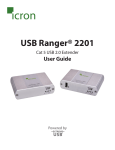 USB Ranger® 2201 - Icron Technologies Corporation
