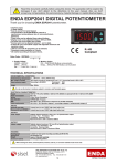 ENDA EDP2041 DIGITAL POTENTIOMETER