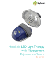 Handheld LED Light Therapy with Microcurrent RejuvenationDevice