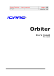 Orbiter User`s Manual - Delta