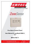 Fire Alarm Control Panel User Manual & Log Book EN54 2 & 4 MAN