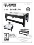 3-in-1 Swivel Table