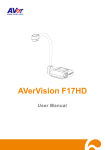 AVerVision F17HD User Manual