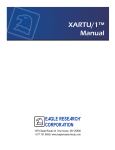 XARTU/1™ Manaul - Eagle Research Corporation
