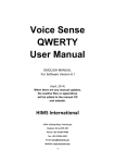 Voice Sense QWERTY User Manual