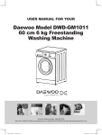 Manual - Daewoo Electronics