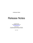 Release Notes