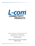 CONNECTIVITY PRODUCTS - L