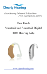 SmartAid and SmartAid Digital BTE User Manual