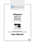User Manual - Arc Suppression Technologies