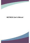 NETBOX User`s Manual