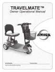 user manual - Mobility Hire