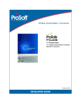 PTQ ADM Dev Guide - ProSoft Technology
