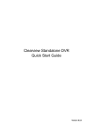 Eagle Series DVR Quick Start Guide Version 6.0.0