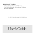 GSW Telnet Server for Windows User Manual