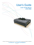 LDM-4980 Series Laser Diode Mounts