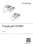 YSI TruLab 1310 User Manual