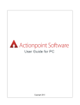 Actionpoint User Guide