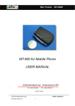 MT-900 for Mobile Phone USER MANUAL