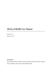 ZKTeco FR1200 User Manual