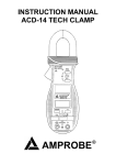 ACD-14 Tech Clamp Product Manual