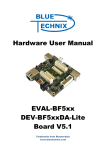 Hardware User Manual EVAL-BF5xx DEV-BF5xxDA