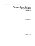 Adressen Beheer Systeem Documentation Release