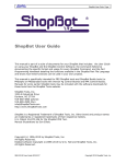 ShopBot User Guide