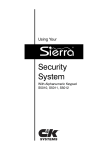 Sierra S5010, S5011, S5012 with LCD Keypad
