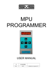 MPU PROGRAMMER - SMS Sistemi e Microsistemi S.r.l.