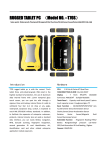 RUGGED TABLET PC （Model NO. --T70S）