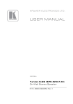 Kramer Yarden 6-OD User Manual