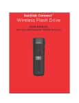 SanDisk Connect&trade; Wireless Flash Drive User Manual for Android