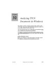 32 Analyzing TTCN Documents (in Windows)