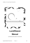 LucidWeaver Manual