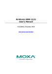 AirWorks AWK-3131 User`s Manual