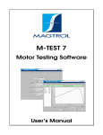 M-TEST 7 - Magtrol