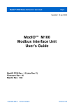 ModIO User Manual