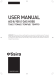 Tisira Gas Hobs-User Manual