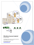 Wireless Access Control 2009 White Paper by AvaLAN Wireless