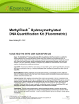 MethylFlash ™ Hydroxymethylated DNA Quantification Kit