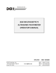 DGH 500 (PACHETTE™) ULTRASONIC