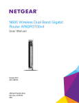 N600 Wireless Dual Band Gigabit Router WNDR3700v4 User Manual
