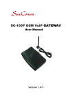 SC-100P GSM VoIP GATEWAY